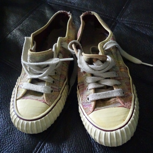 VINTAGE PF FLYERS VULCANIZED SNEAKERS - Picture 2 of 3